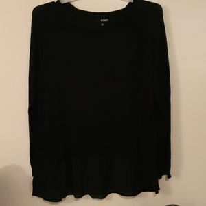 Black Long Sleeve Dress Shirt